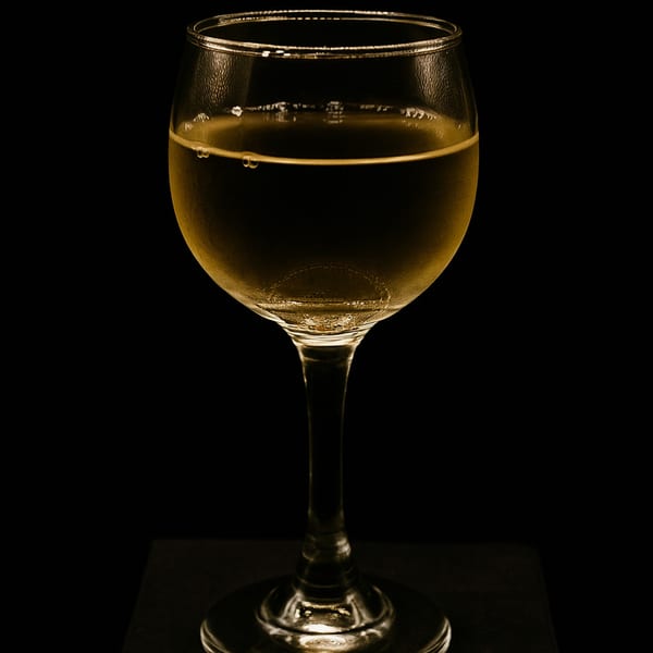 A glass of golden beer with condensation, set against a dark background at Kelly Brothers Irish Pub.
